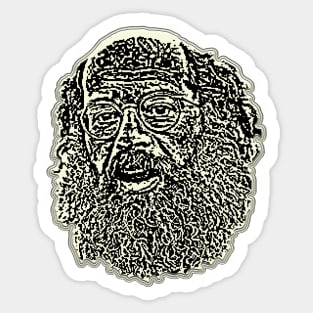 Allen Ginsberg Sticker